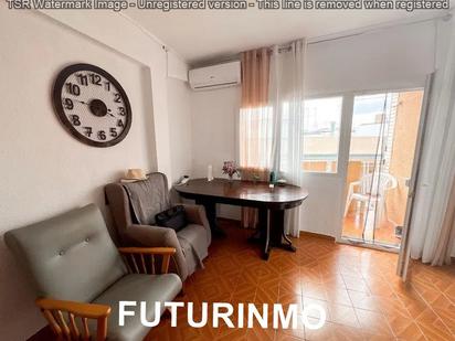 Living room of Flat for sale in Manises  with Air Conditioner, Furnished and Balcony