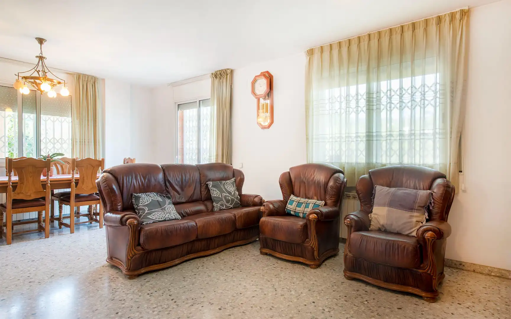Sala de estar de Casa o chalet en venta en Sant Fost de Campsentelles, Barcelona