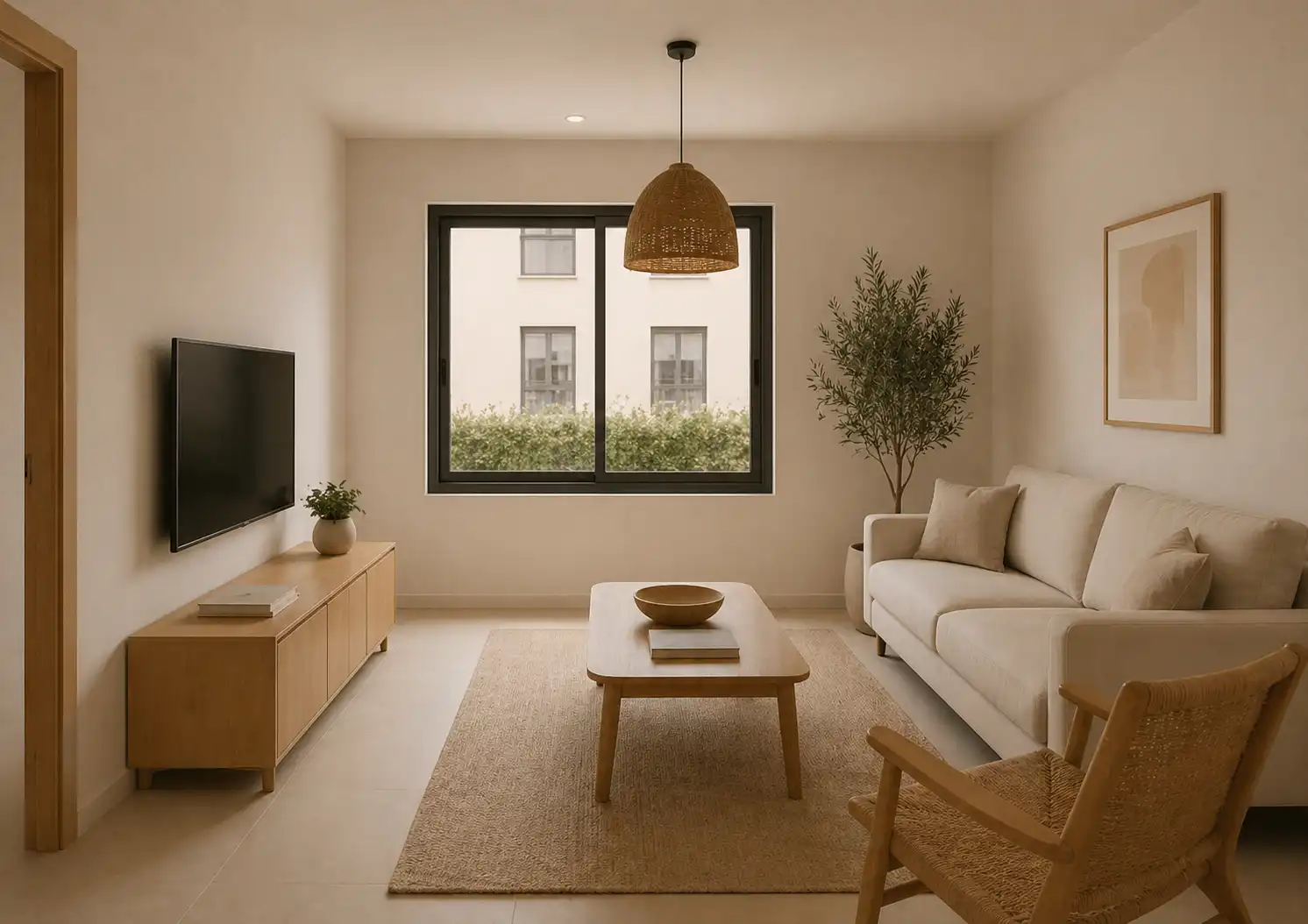 Living room of Flat for sale in Madrid  with Air Conditioner, Heating and Storage room