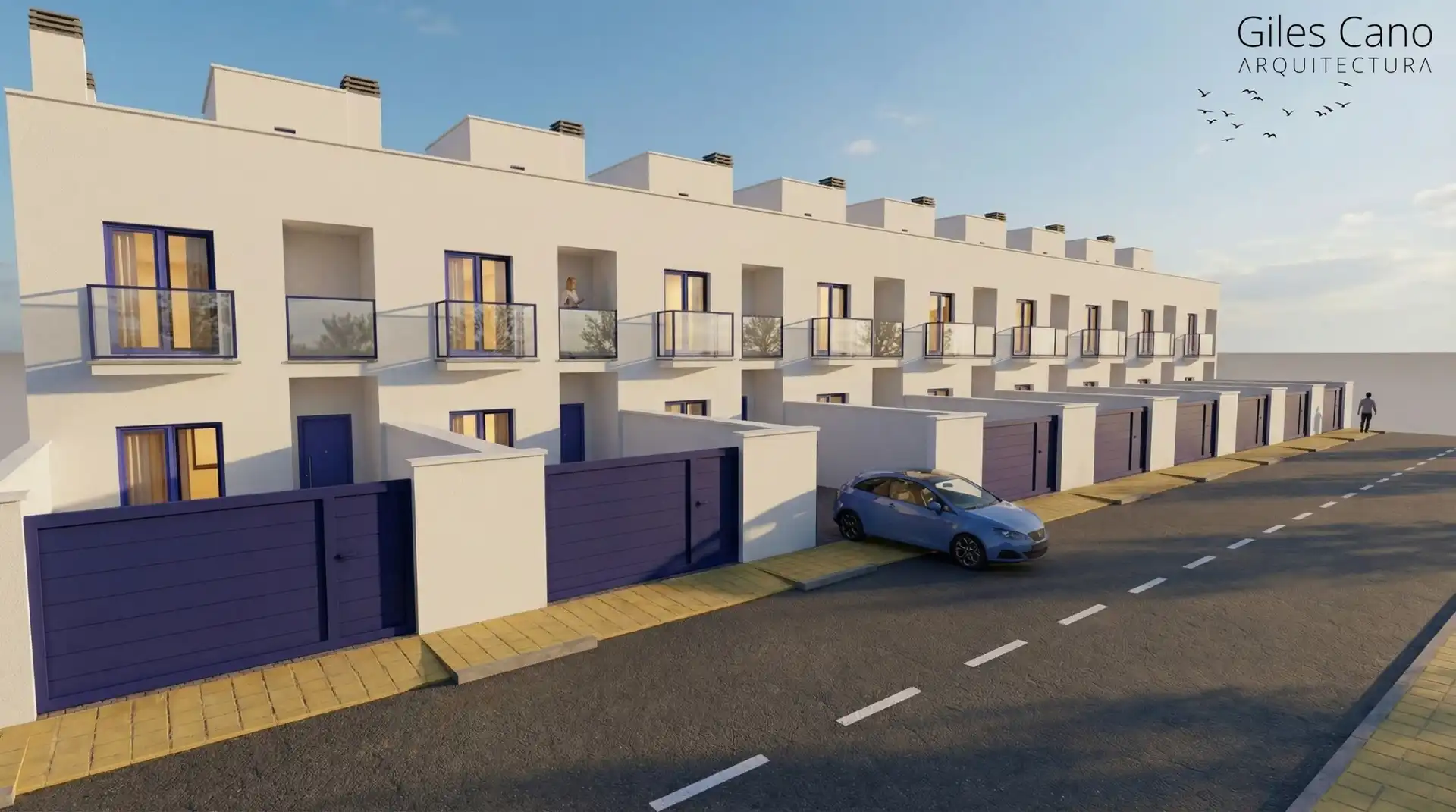 Vista exterior de Casa adosada en venta en Ayamonte con Terraza y Balcón