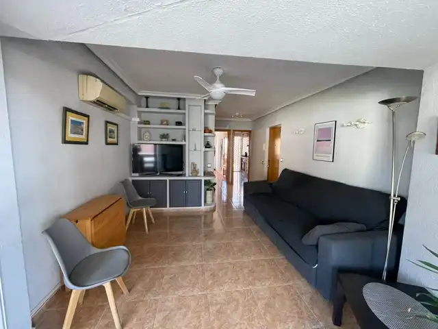 Living room of Flat for rent in Alicante / Alacant  with Air Conditioner, Heating and Terrace