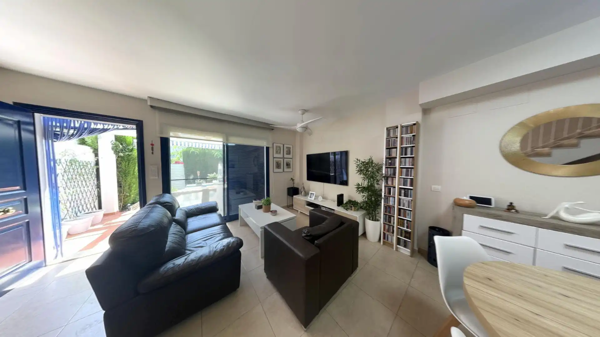 Sala de estar de Casa o chalet en venta en Oropesa del Mar / Orpesa con Aire acondicionado, Jardín privado y Terraza