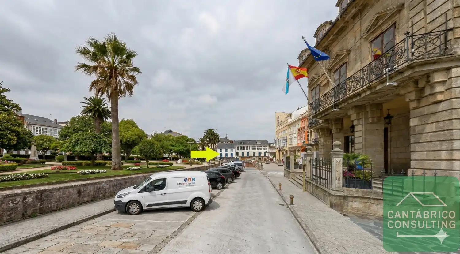 Vista exterior de Piso en venta en Ribadeo con Calefacción y Amueblado
