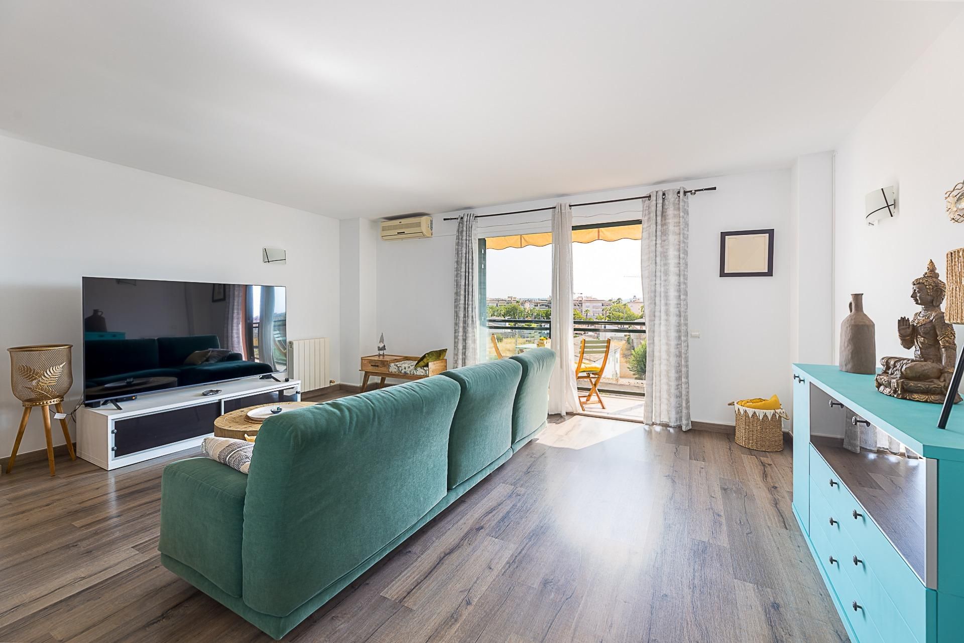Sala d'estar de Pis en venda en  Palma de Mallorca amb Aire condicionat, Calefacció i Traster