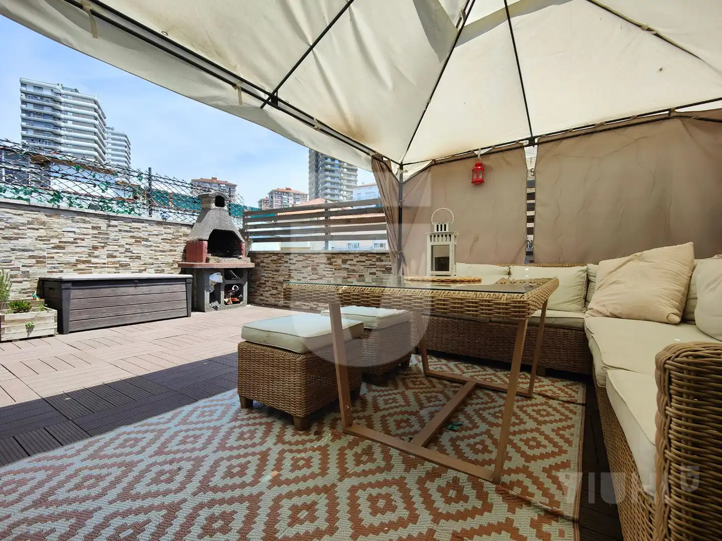 Terrassa de Dúplex en venda en Montgat amb Aire condicionat, Calefacció i Jardí privat