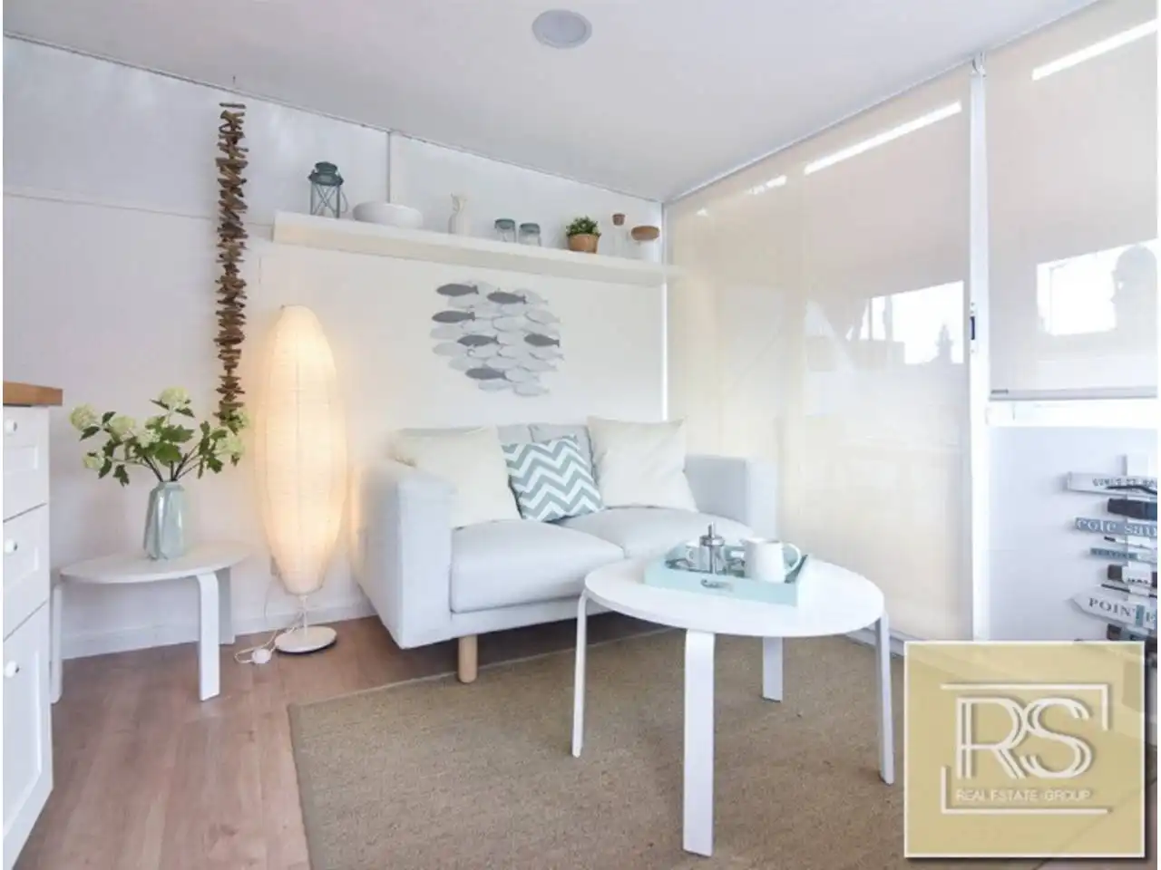 Sala d'estar de Àtic de lloguer en Barcelona amb Aire condicionat, Calefacció i Parquet