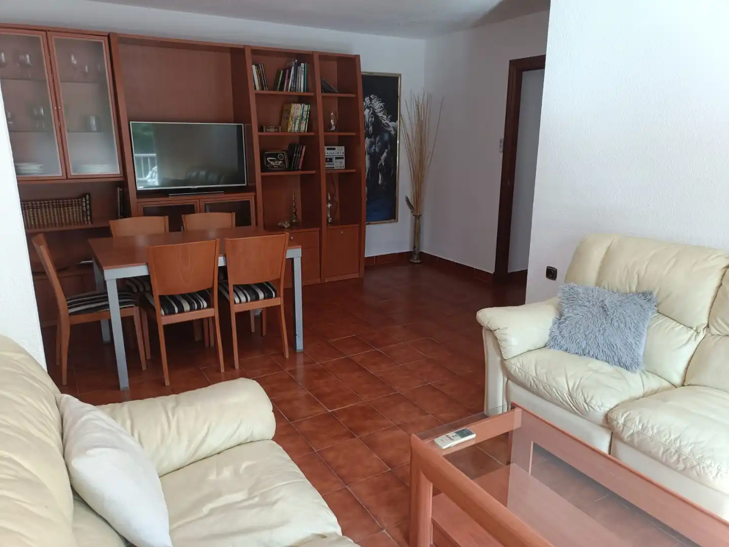 Sala de estar de Piso de alquiler en Granada con Aire acondicionado, Calefacción y Amueblado