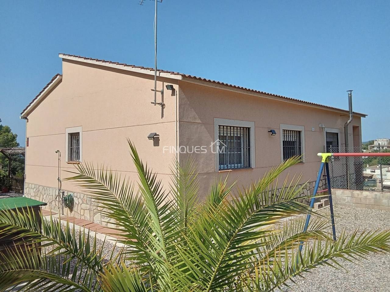 Exterior view of House or chalet for sale in Vidreres  with Heating, Private garden and Terrace