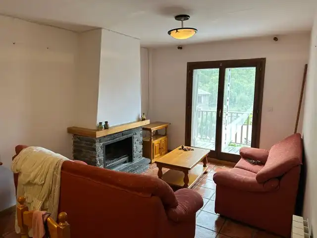 Sala d'estar de Apartament en venda en Vall de Cardós amb Calefacció, Moblat i Balcó