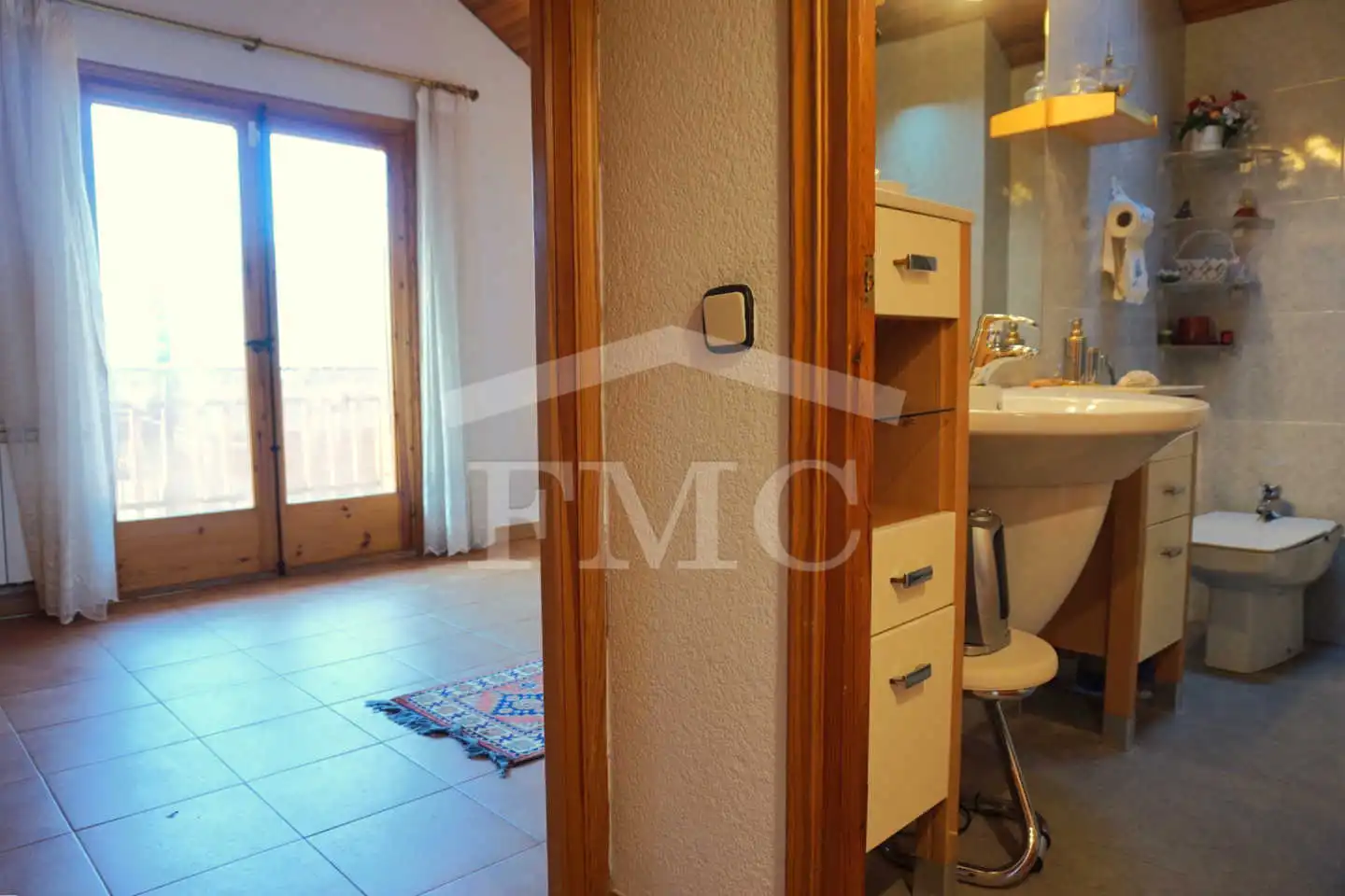 Dormitori de Casa o xalet en venda en Llívia amb Calefacció, Jardí privat i Parquet