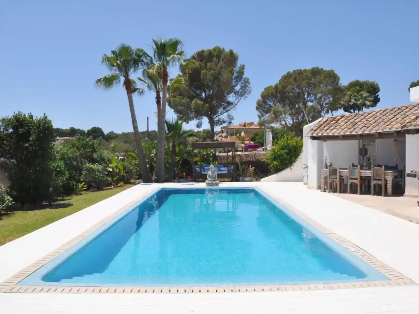 Piscina de Casa o chalet en venta en Calvià con Aire acondicionado, Jardín privado y Piscina