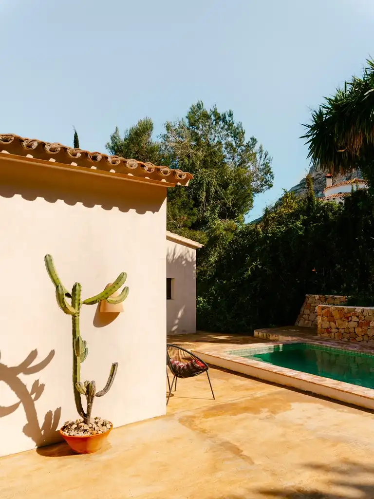 Exterior view of Houses for sale in Dénia  with Air Conditioner, Private garden and Terrace