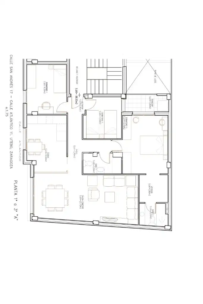 Flat for sale in Utebo  with Air Conditioner, Heating and Terrace