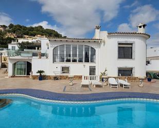 Vista exterior de Finca rústica en venda en Benissa amb Calefacció, Jardí privat i Terrassa