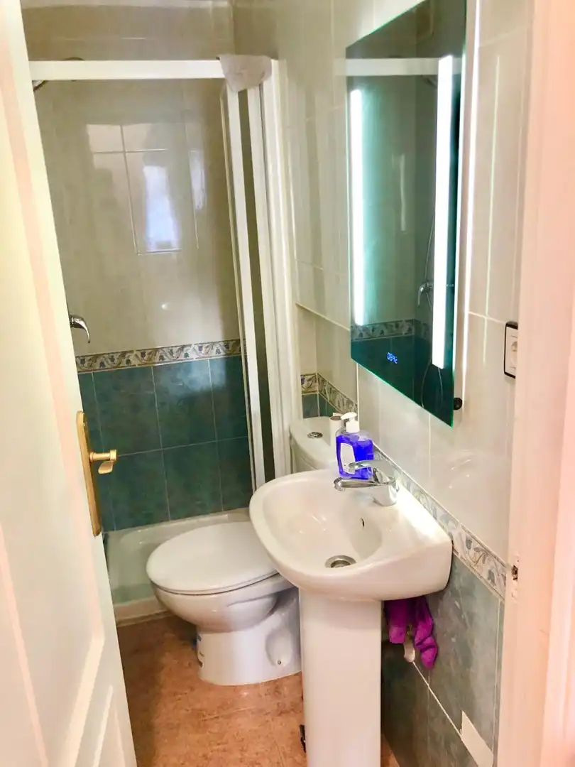 Badezimmer von Haus oder Chalet zur Miete in Orihuela mit Klimaanlage, Heizung und Terrasse