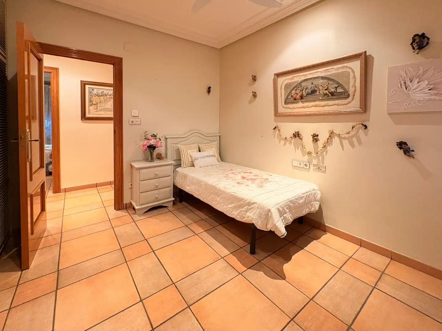 Habitación de Finca rústica en venta en Elche / Elx con Aire acondicionado, Terraza y Trastero