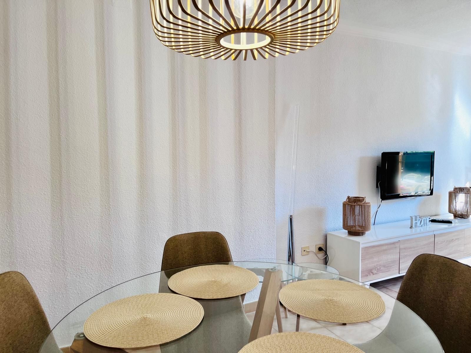 Dining room of Duplex to rent in Santa Pola  with Air Conditioner, Terrace and Balcony