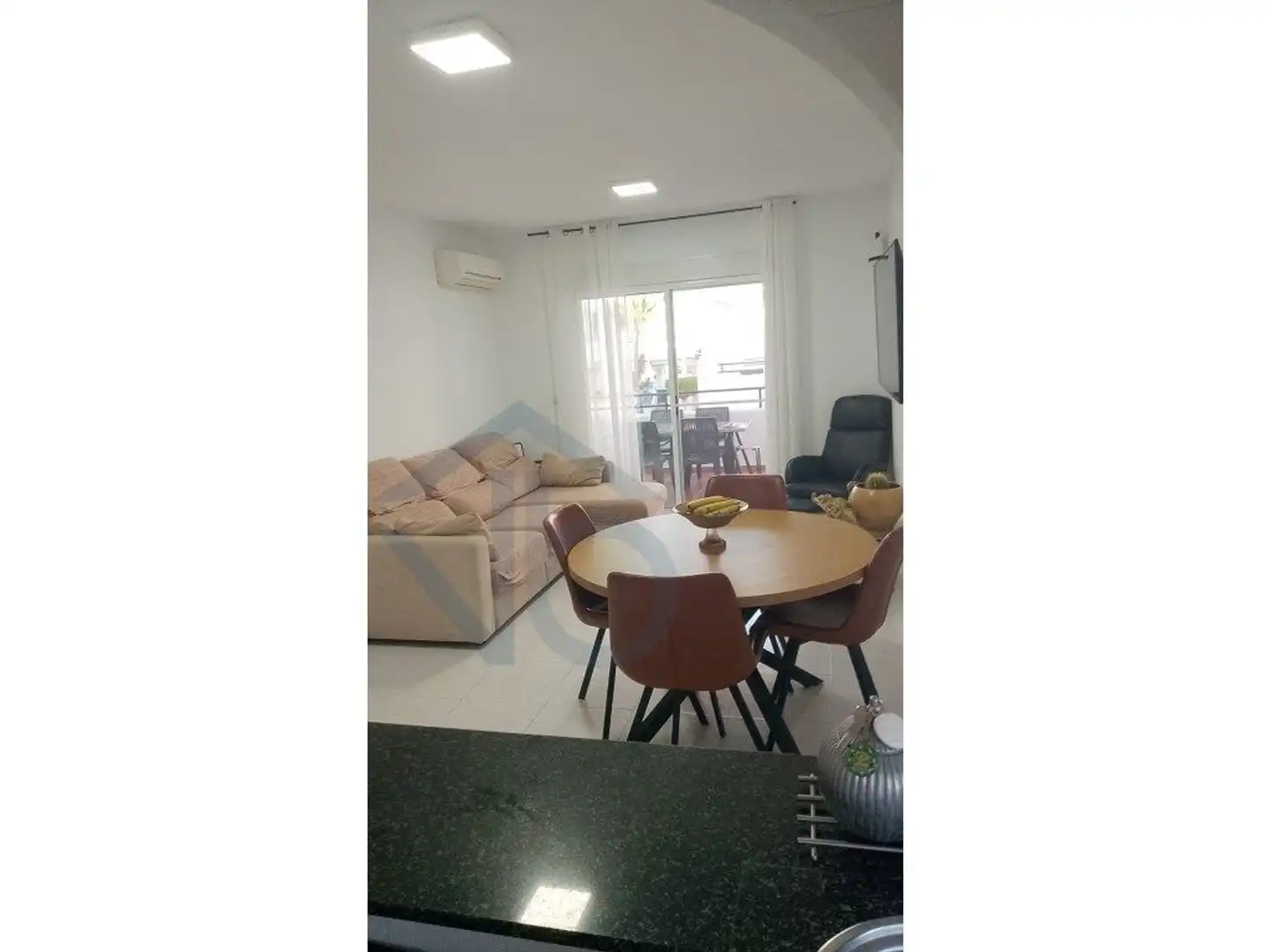 Sala de estar de Piso en venta en Pulpí con Aire acondicionado, Terraza y Piscina