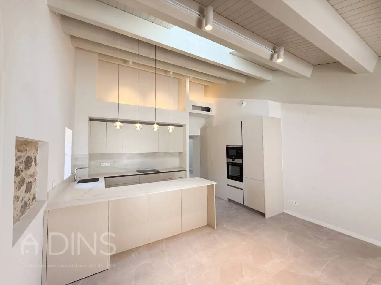 Cocina de Ático en venta en Caldes de Montbui con Aire acondicionado, Calefacción y Piscina comunitaria
