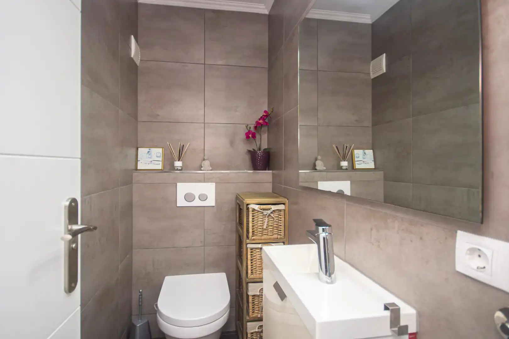 Badezimmer von Erdgeschoss zum Verkauf in Calvià mit Klimaanlage, Heizung und Terrasse