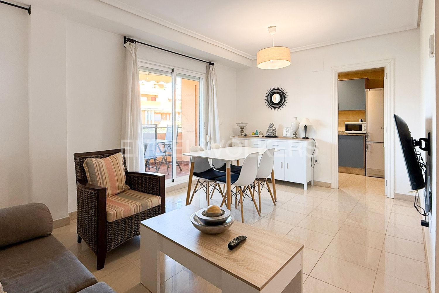 Living room of Apartment for sale in Dénia  with Air Conditioner, Heating and Private garden