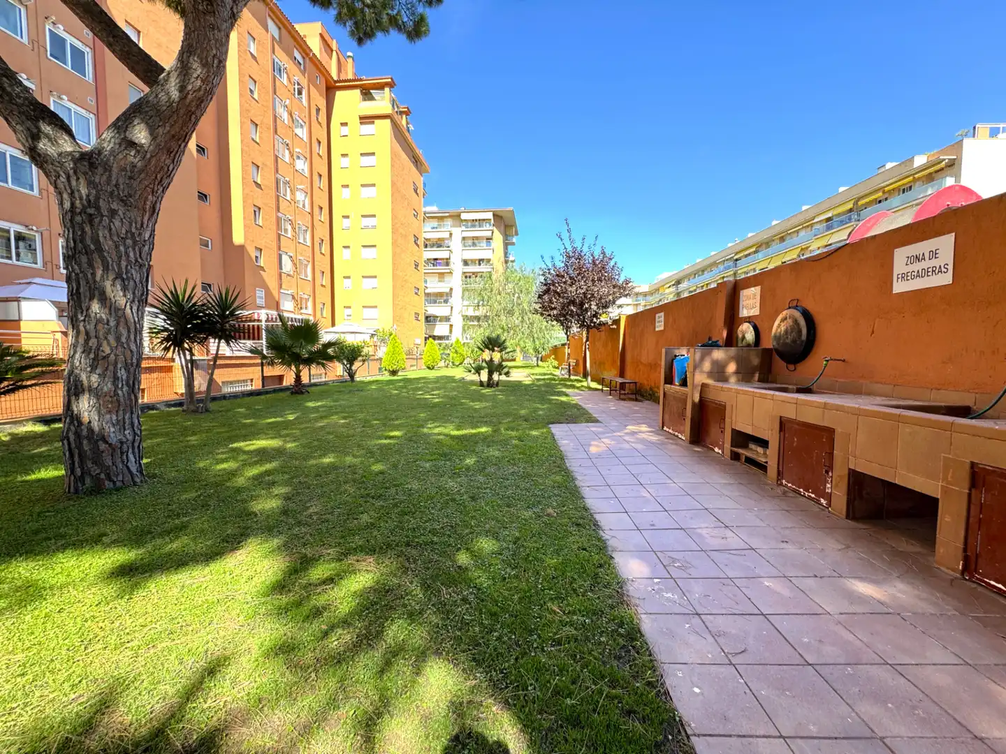 Garden of Flat for sale in Santa Susanna  with Terrace, Furnished and Balcony