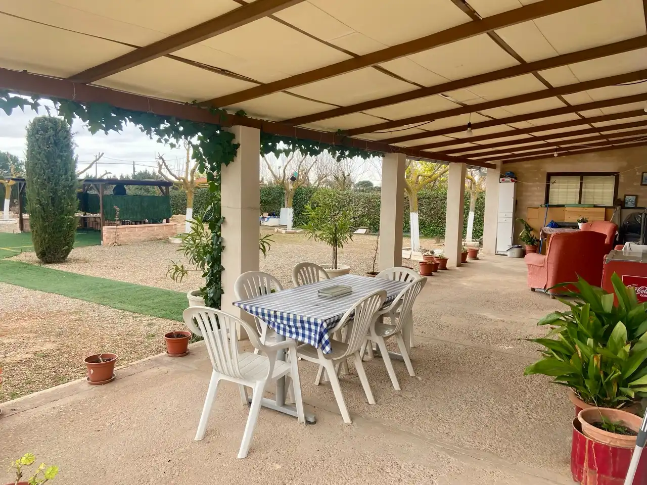 Terraza de Casa o chalet en venta en Villarrubia de los Ojos con Aire acondicionado, Calefacción y Jardín privado