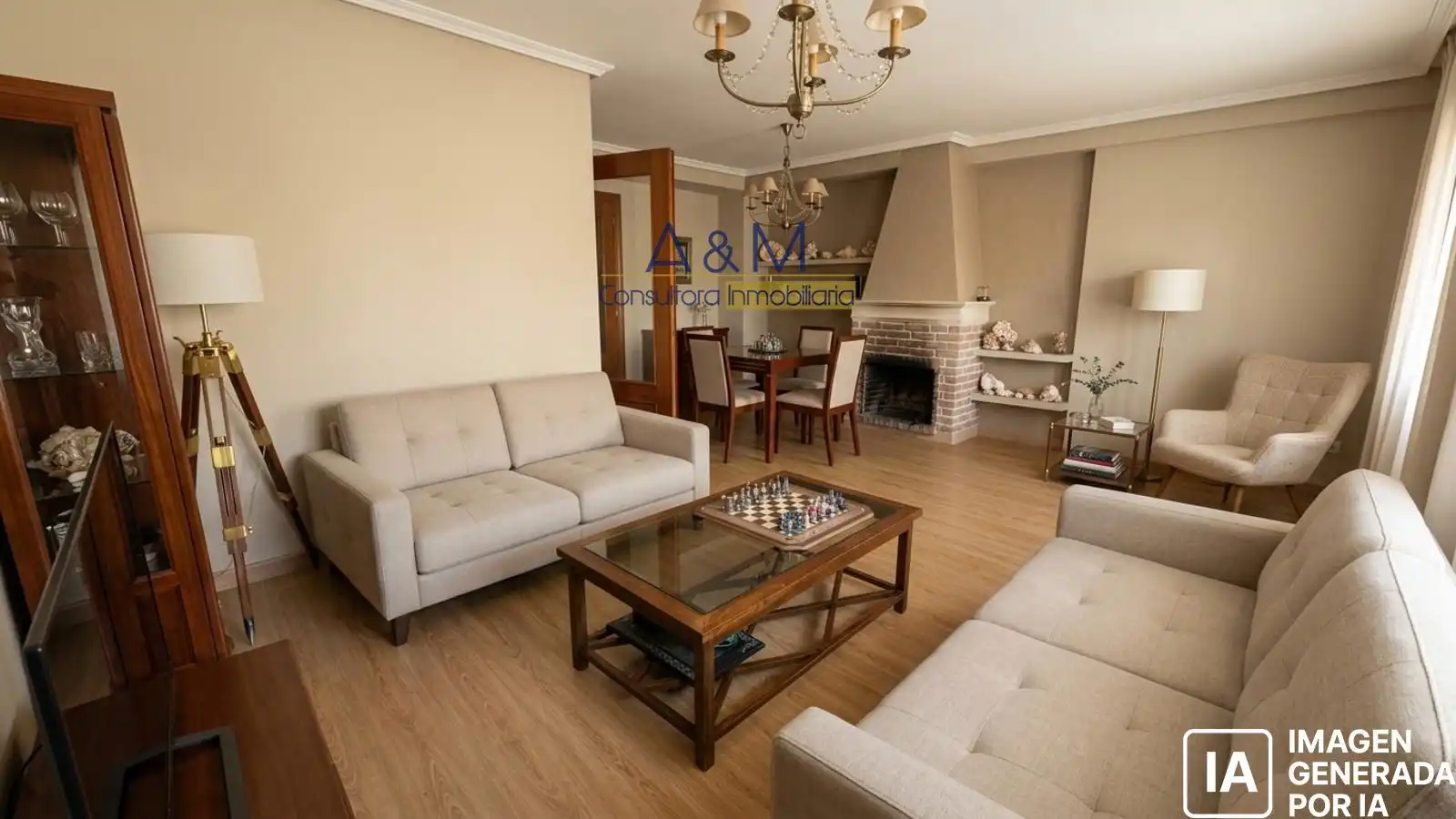 Sala d'estar de Casa adosada en venda en Cistérniga amb Calefacció, Jardí privat i Terrassa