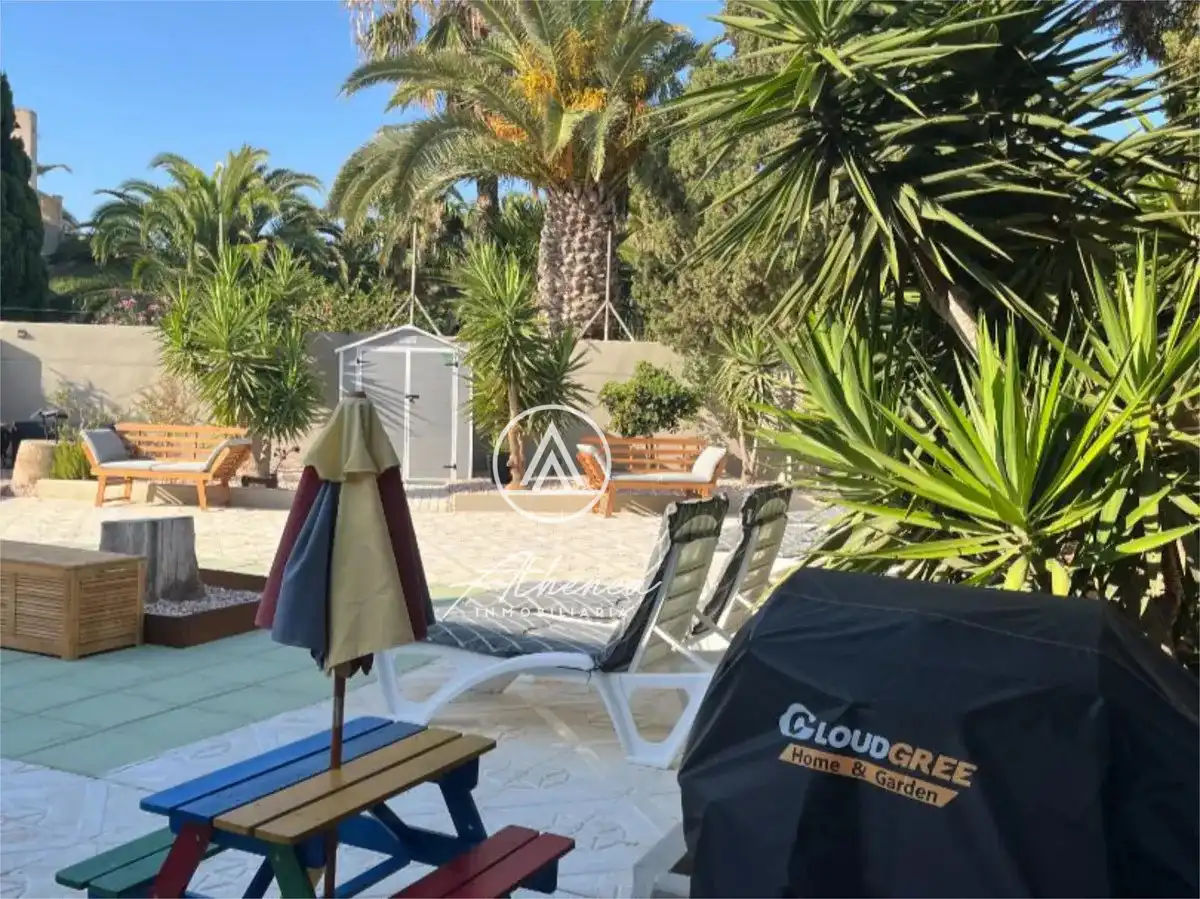 Jardín de Casa o chalet en venta en Roquetas de Mar con Aire acondicionado, Calefacción y Jardín privado