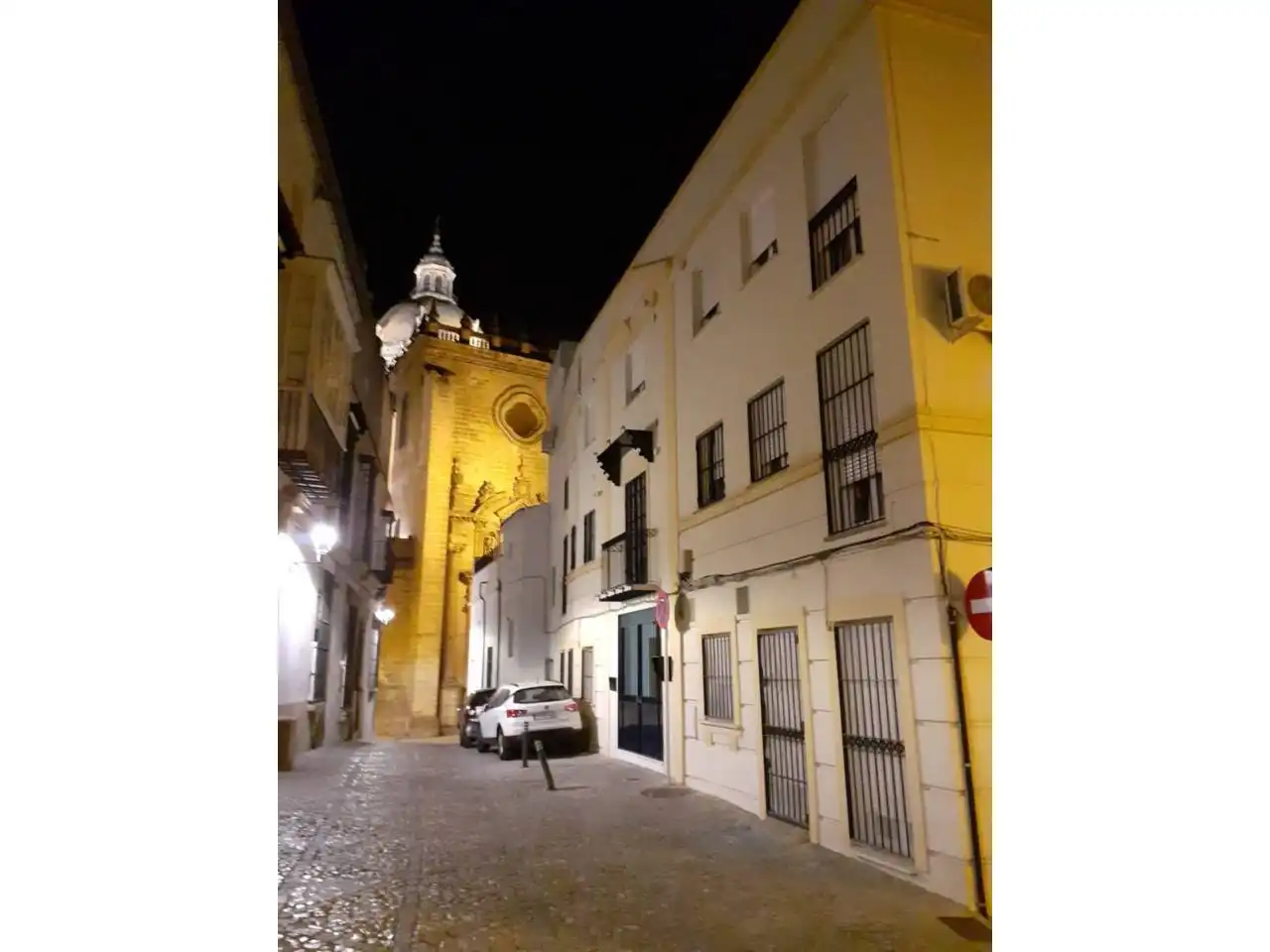 Exterior view of Flat for sale in Jerez de la Frontera  with Air Conditioner and Balcony