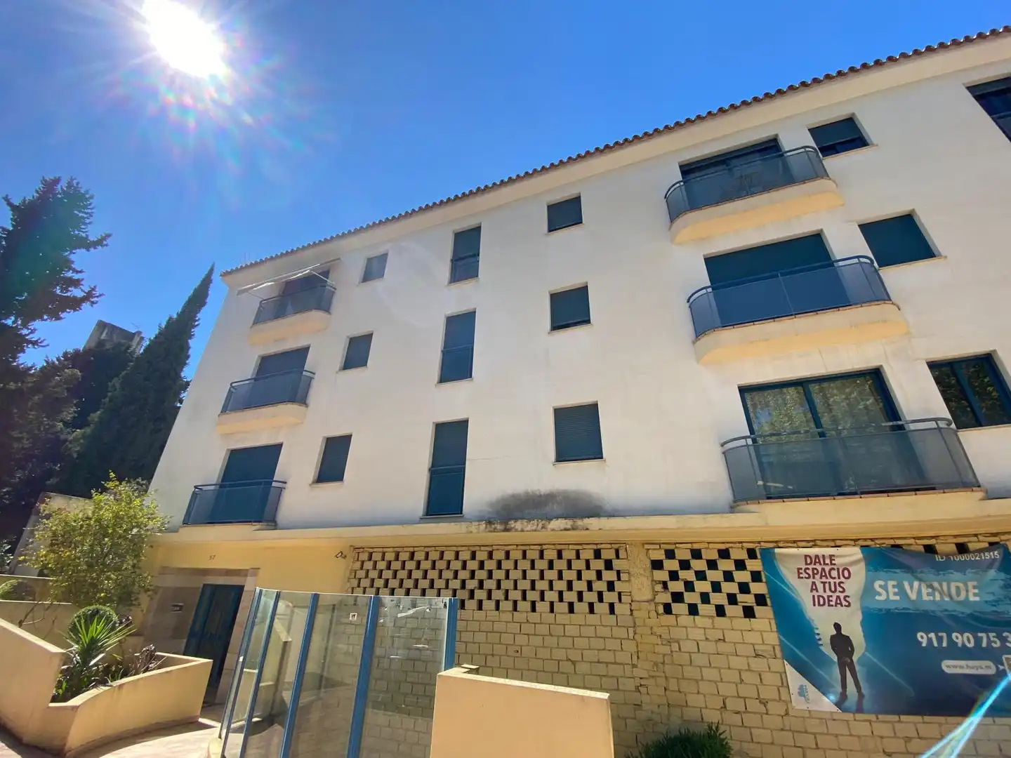Vista exterior de Piso en venta en Ronda