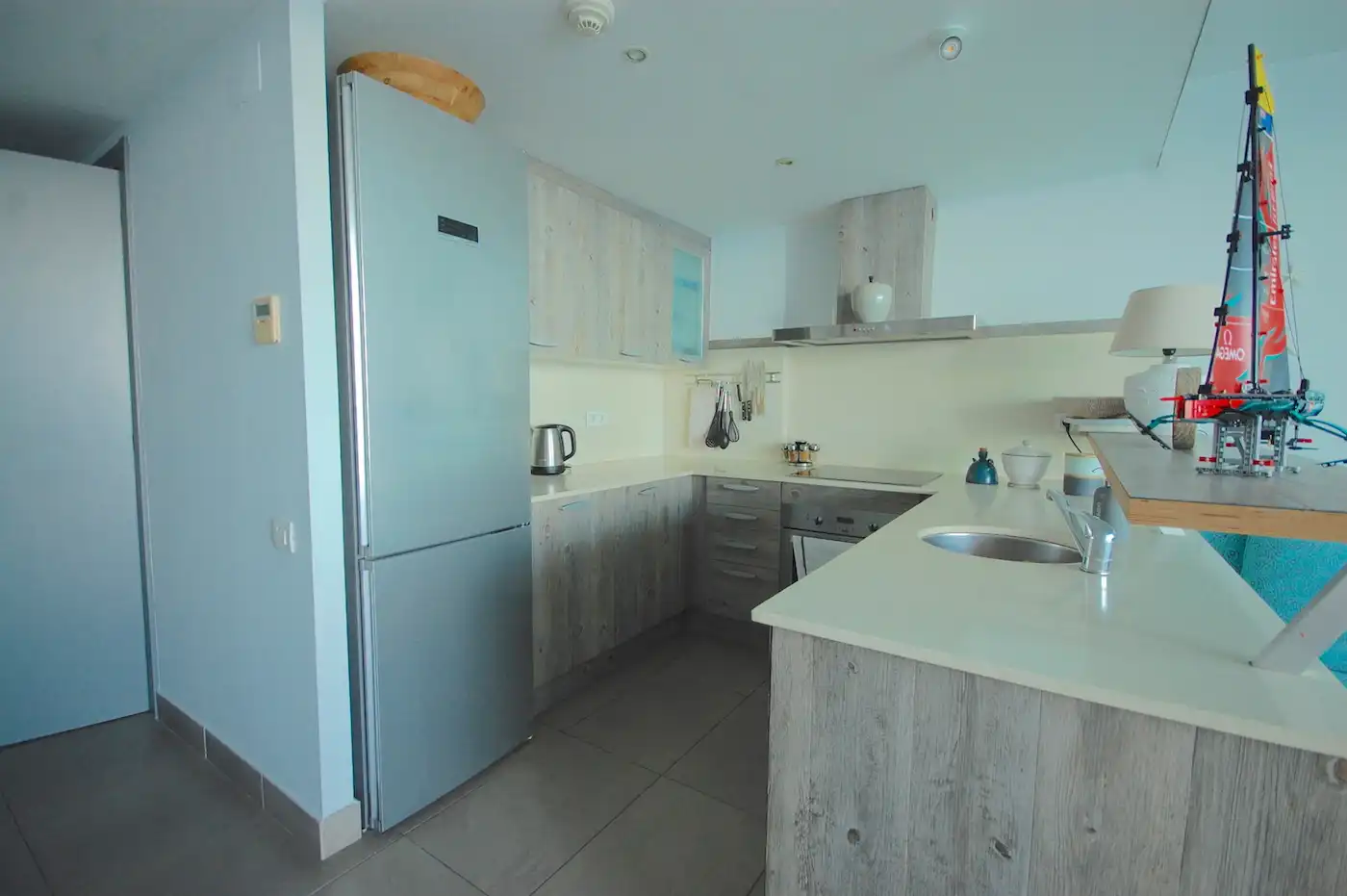 Cuina de Apartament en venda en L'Escala amb Aire condicionat, Calefacció i Terrassa