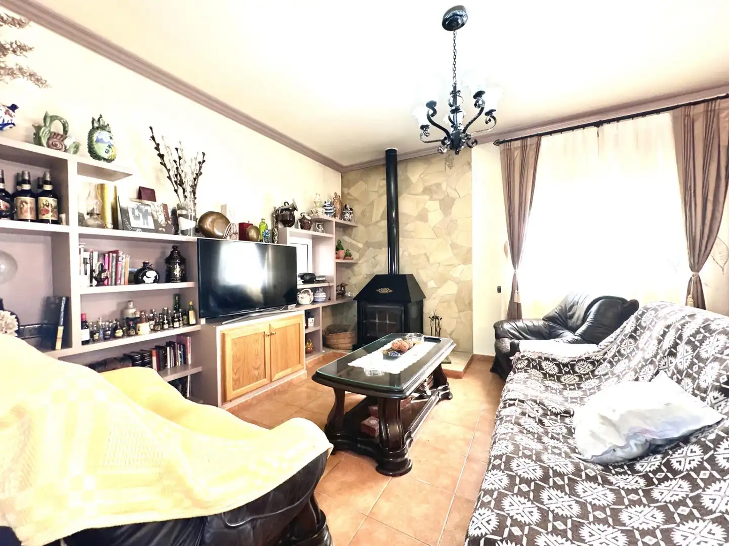 Living room of Houses for sale in Lorca  with Air Conditioner
