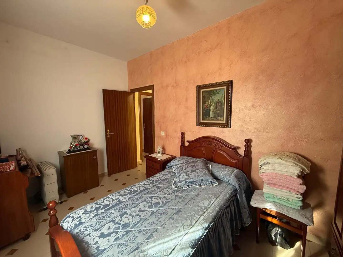 Schlafzimmer von Wohnung zum Verkauf in Villanueva de Algaidas mit Klimaanlage, Heizung und Terrasse