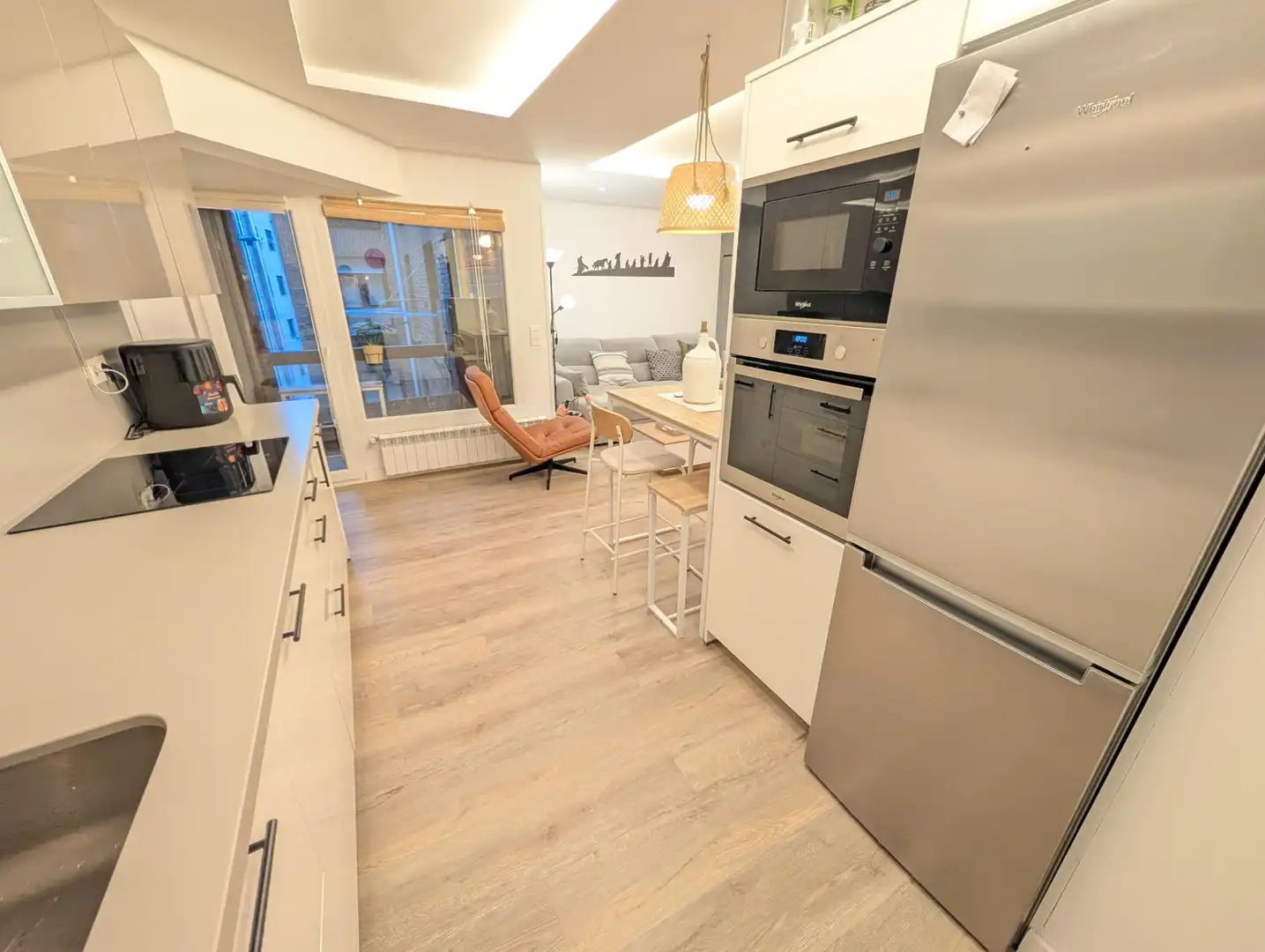 Cocina de Piso en venta en Oviedo  con Calefacción, Parquet y Terraza