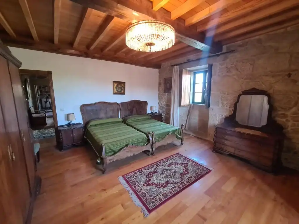 Habitación de Casa o chalet en venta en Dodro con Jardín privado, Parquet y Trastero