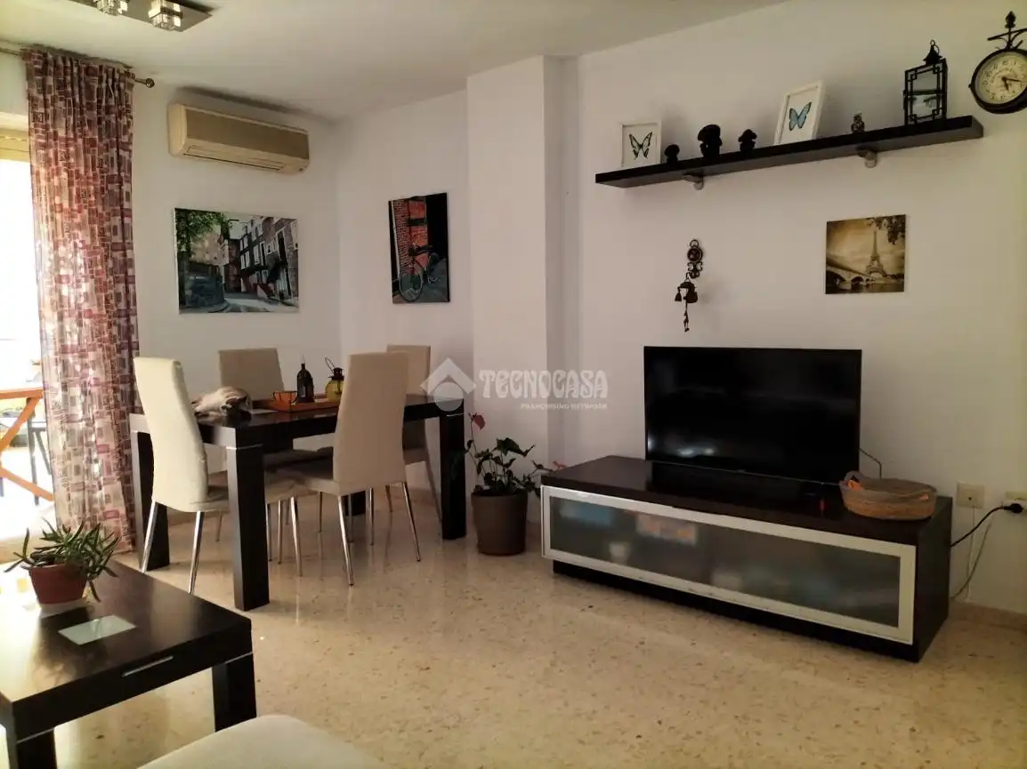 Living room of Attic for sale in Alicante / Alacant  with Air Conditioner and Terrace