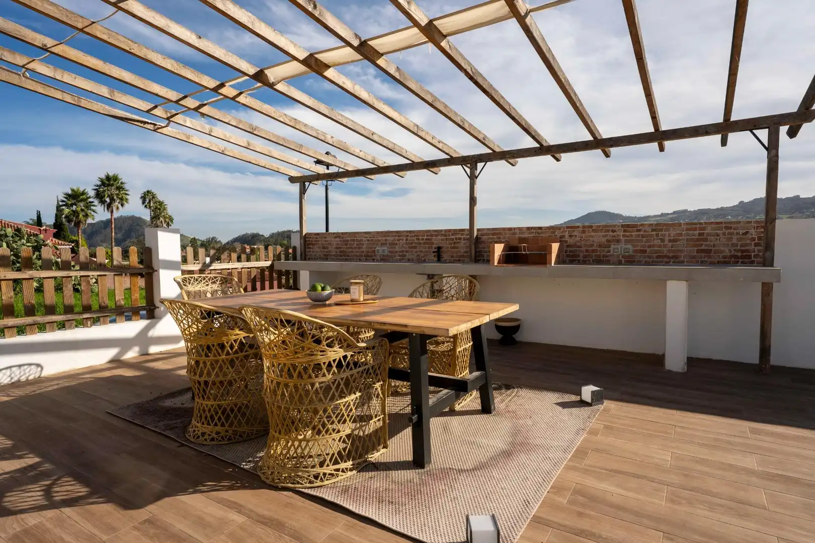 Terraza de Casa o chalet en venta en San Cristóbal de la Laguna con Jardín privado, Parquet y Terraza