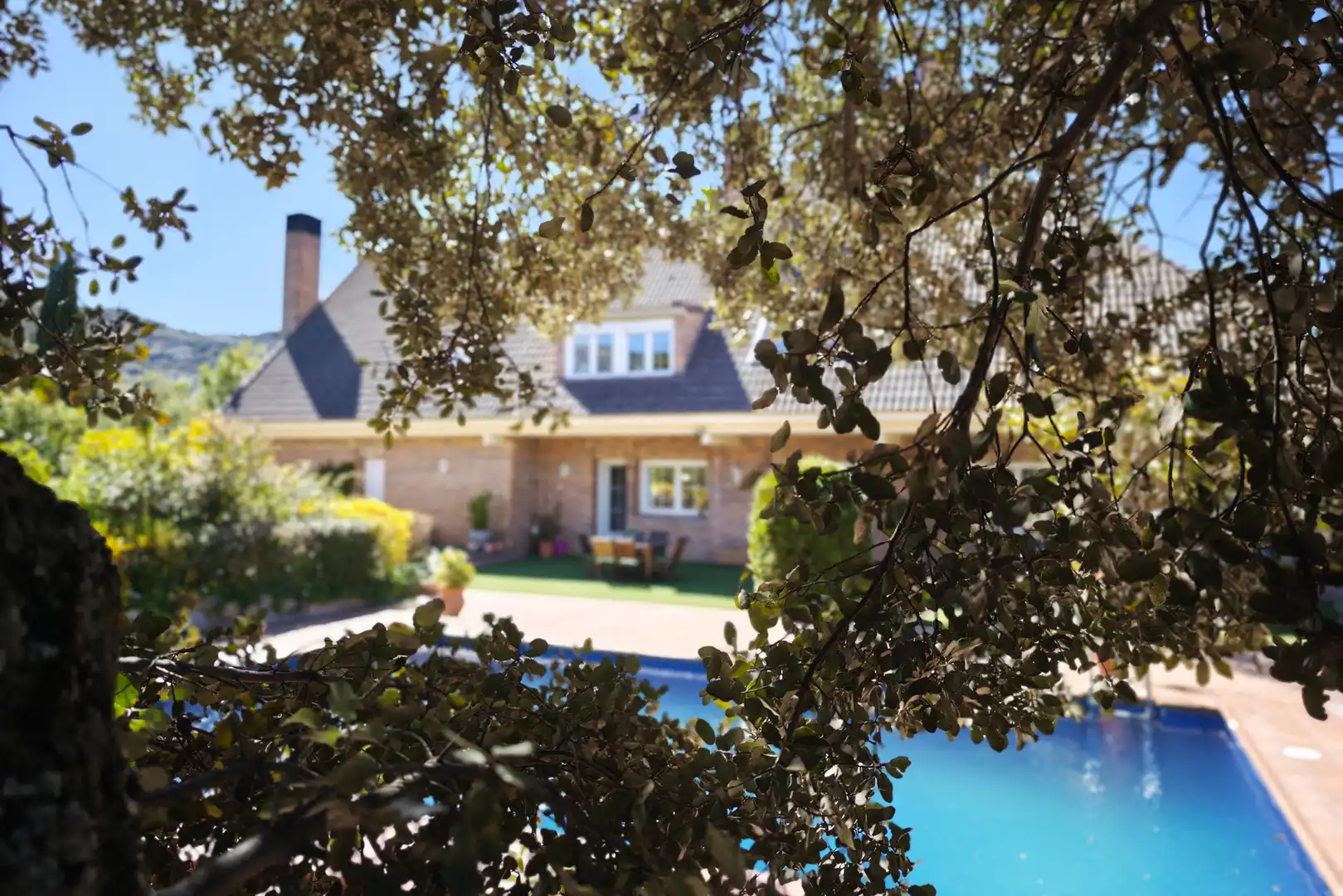 Exterior view of Houses for sale in Collado Villalba  with Air Conditioner, Heating and Private garden