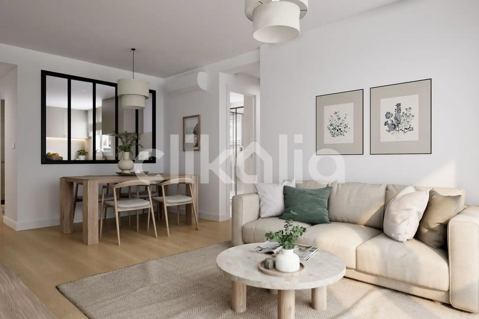 Living room of Flat for sale in Madrid  with Air Conditioner, Heating and Terrace