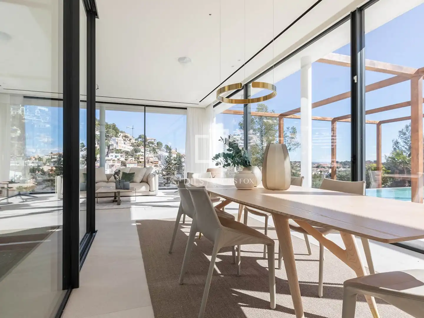 Dining room of Houses for sale in Calvià  with Air Conditioner, Private garden and Terrace