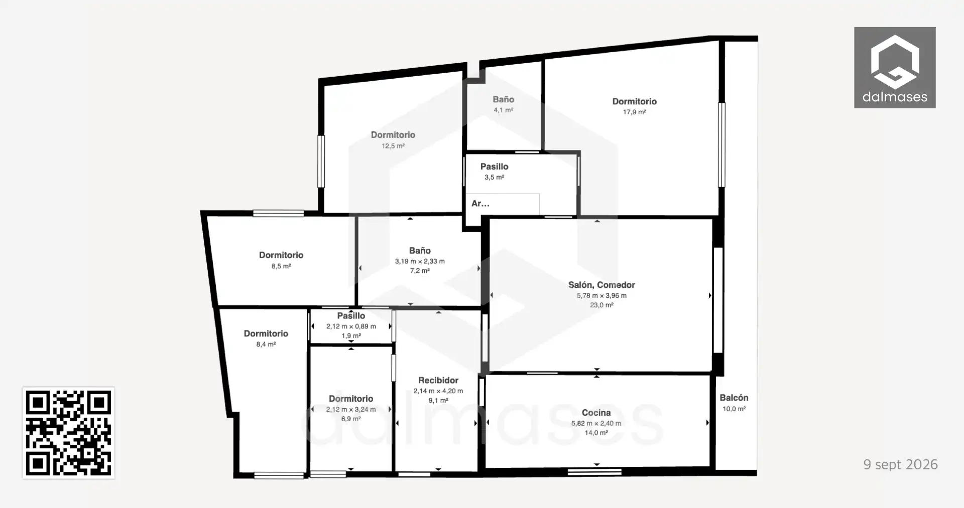 Flat for sale in Granollers  with Heating