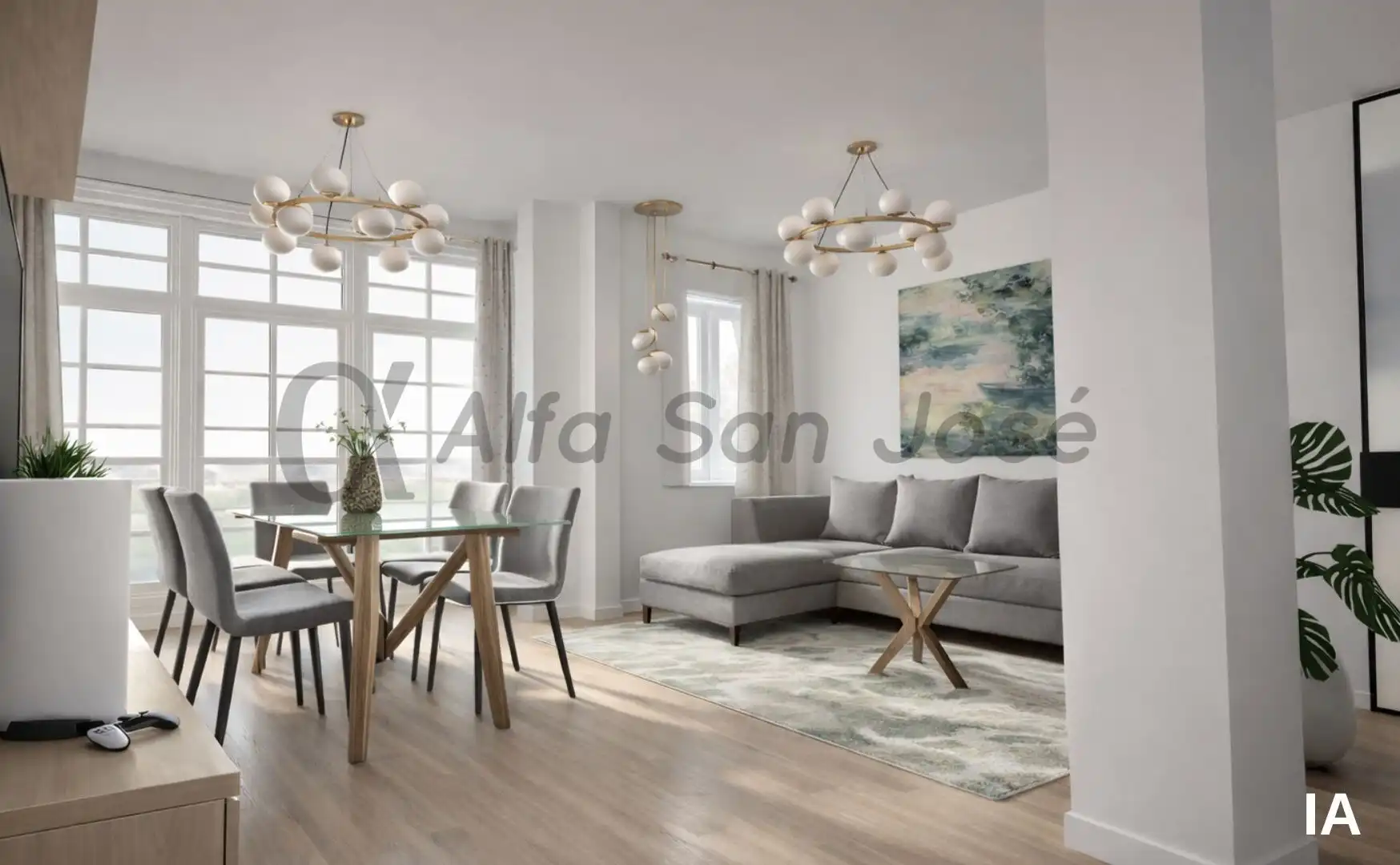 Sala de estar de Piso en venta en Camas