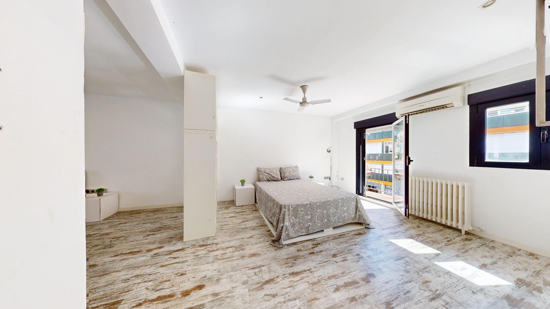 Bedroom of Apartment for sale in  Madrid Capital  with Air Conditioner, Heating and Parquet flooring