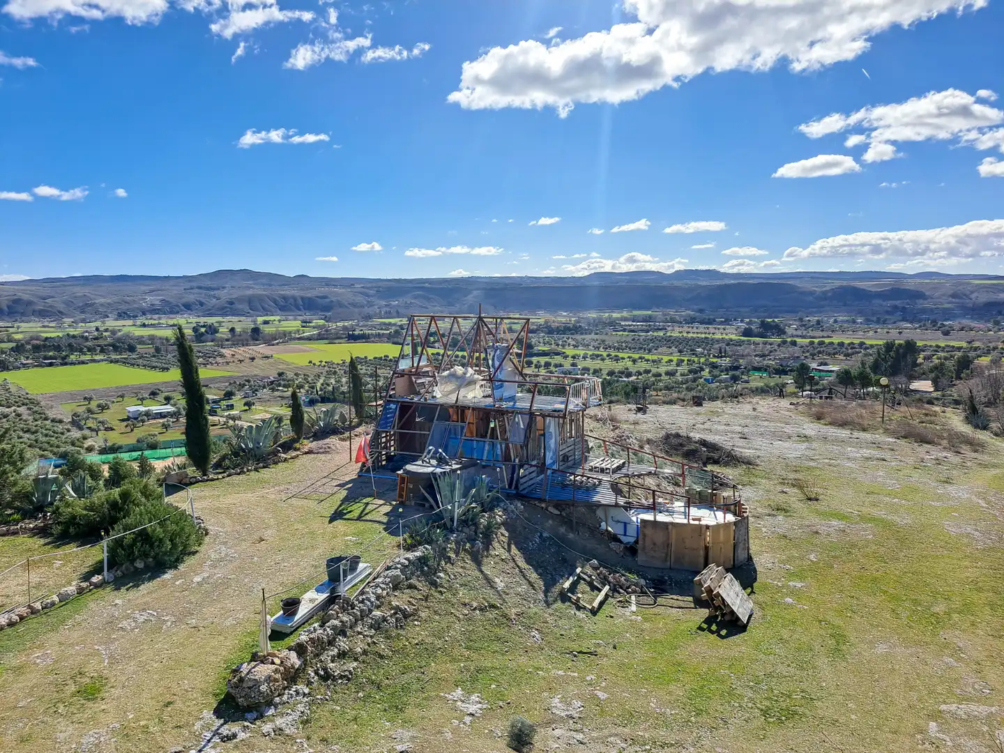 Vista exterior de Casa o xalet en venda en Chinchón amb Calefacció, Jardí privat i Terrassa