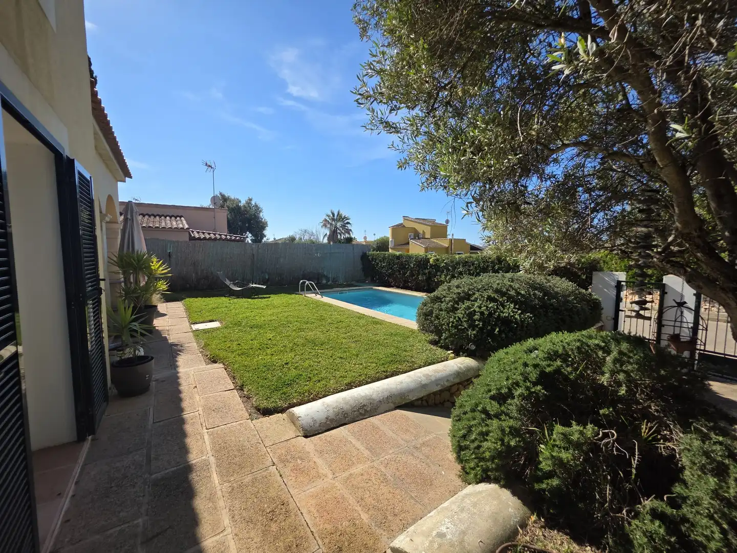 Jardín de Finca rústica en venta en Campos con Aire acondicionado, Calefacción y Piscina