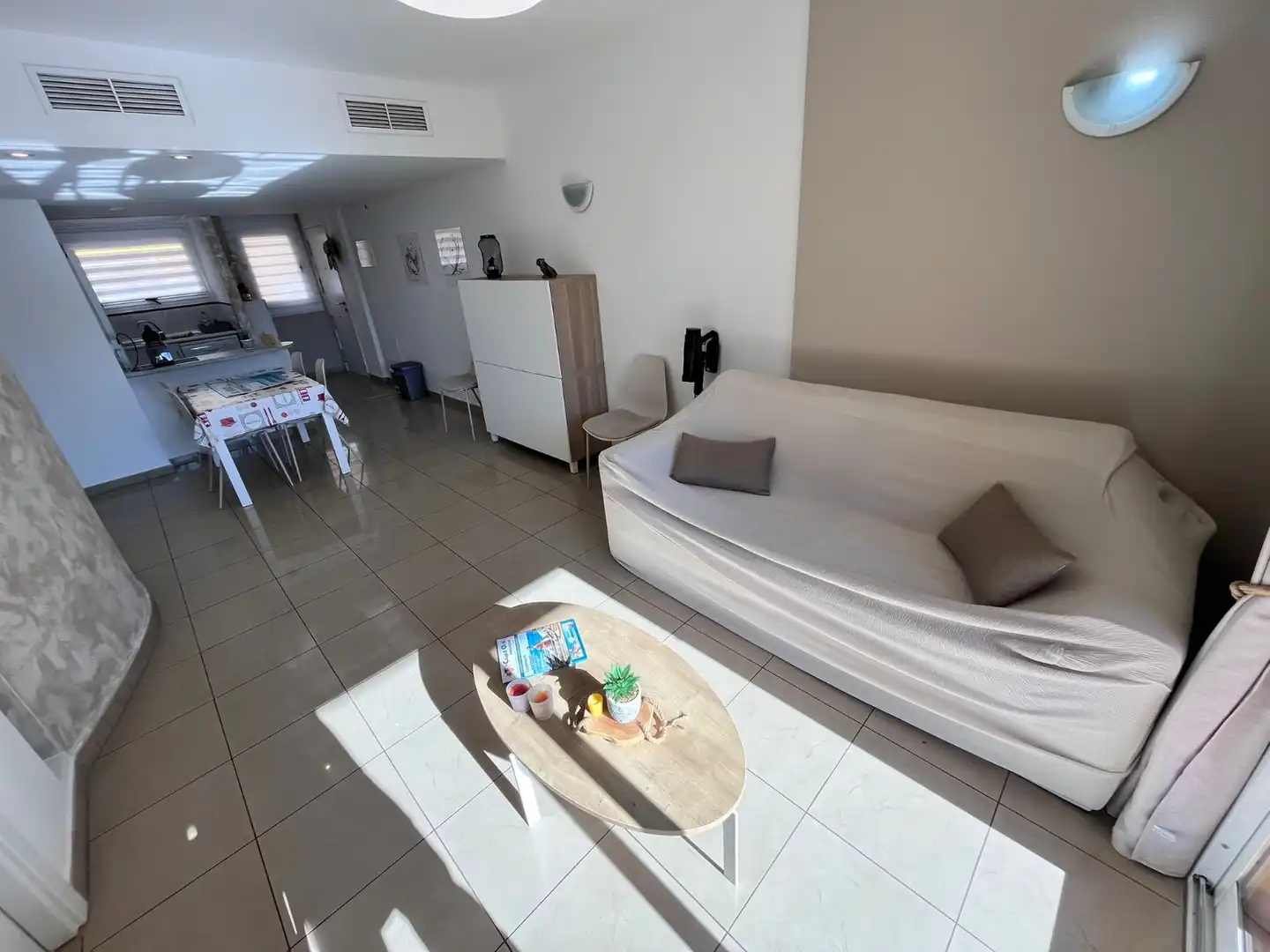 Sala de estar de Apartamento en venta en Orihuela con Aire acondicionado, Terraza y Piscina
