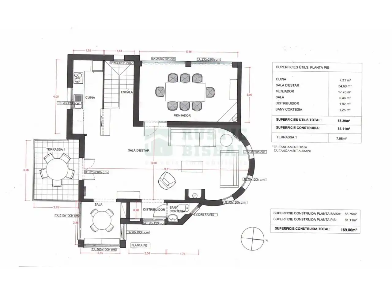 Houses for sale in L'Estartit  with Air Conditioner, Heating and Private garden