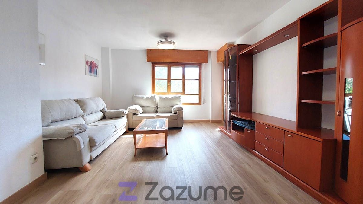 Sala d'estar de Pis de lloguer en Móstoles amb Calefacció, Parquet i Terrassa