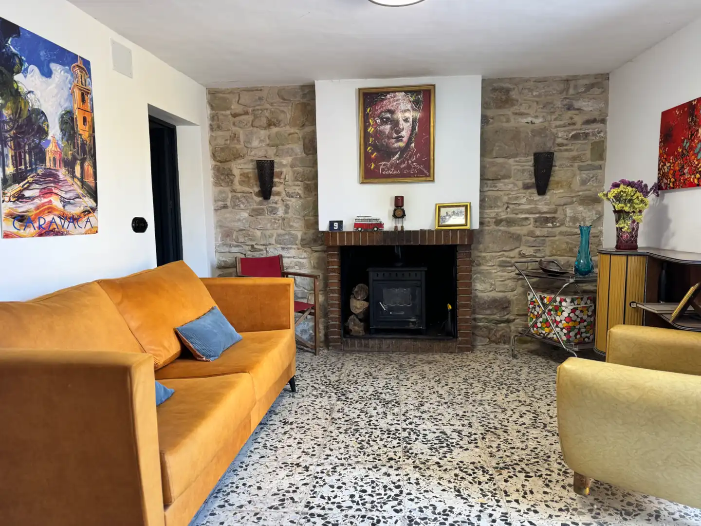 Living room of Houses for sale in Cehegín  with Air Conditioner, Private garden and Storage room